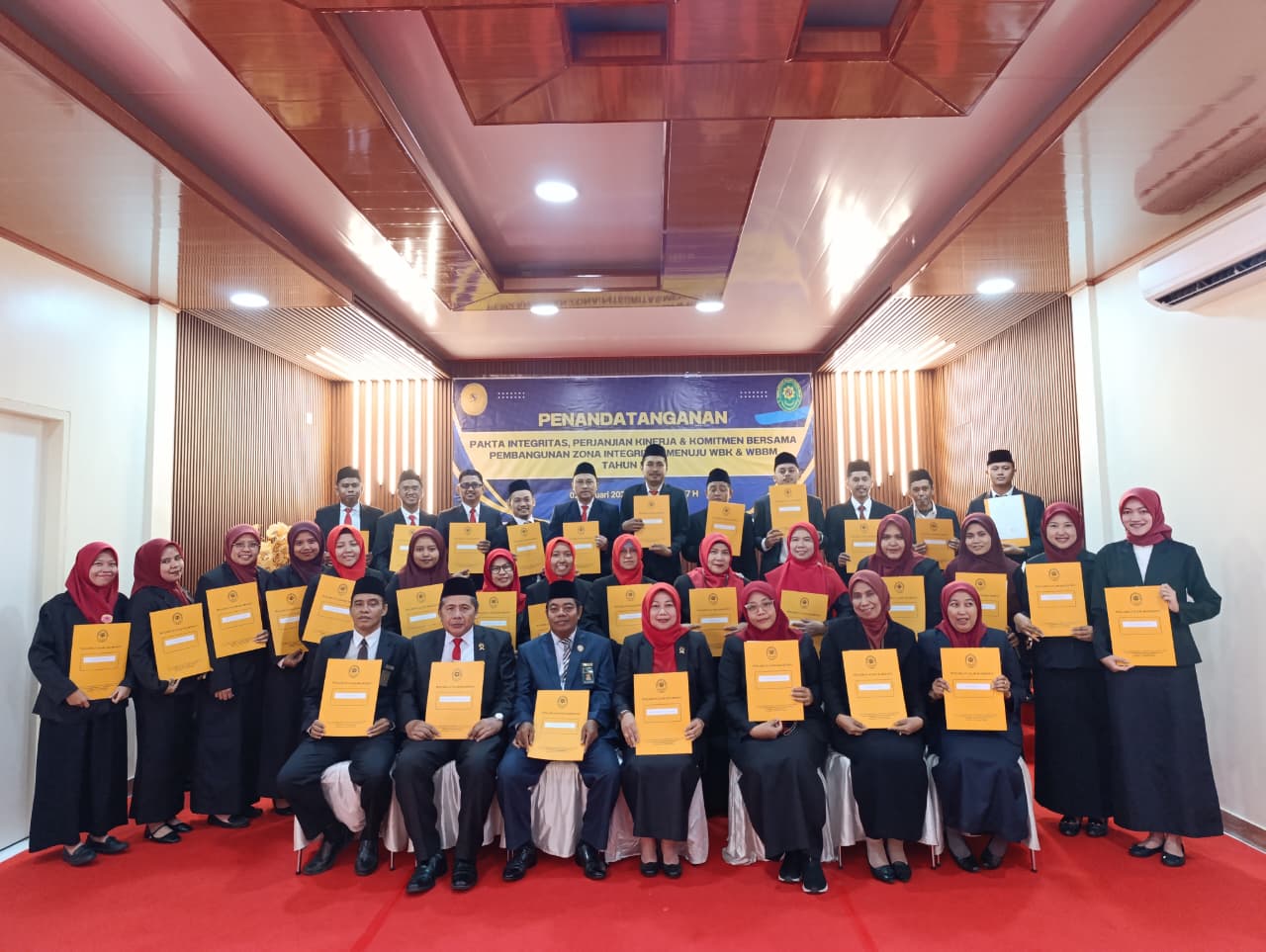 PENANDATANGANAN KOMITMEN BERSAMA ZONA INTEGRITAS MENUJU WBK TAHUN 2026