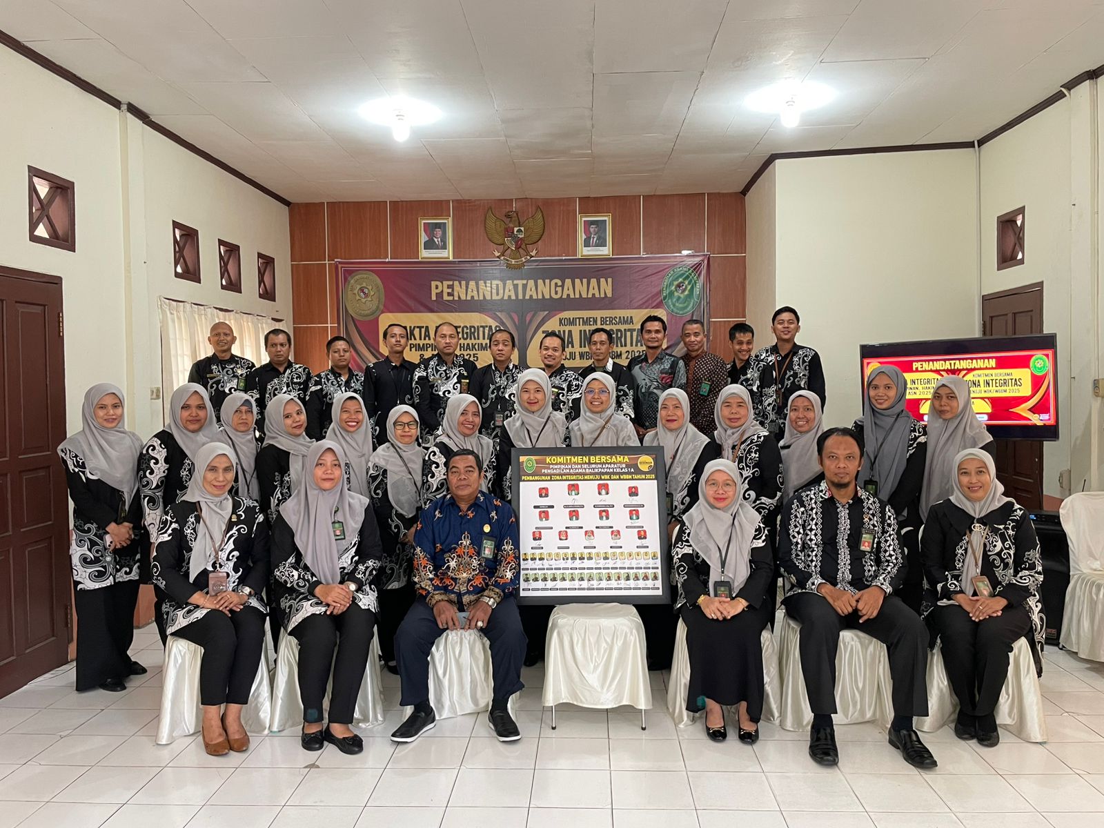 PENANDATANGANAN KOMITMEN BERSAMA ZONA INTEGRITAS MENUJU WBK TAHUN 2025